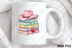 Cowgirl Romance, Pink Western Books PNG Product Image 4