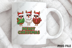 Chicken Christmas PNG, Merry Christmas Product Image 4