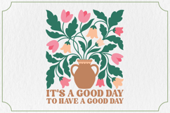 Boho Floral Quotes PNG Bundle, Aesthetic Design Product Image 4