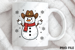Howdy Christmas Png,Snowman Clipart PNG Product Image 4