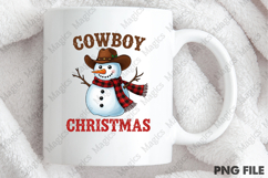 Cowboy Christmas Sublimation Product Image 4