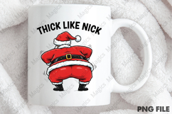 Funny Santa Christmas Shirt PNG Product Image 4
