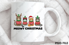 Meowy Christmas PNG Design Product Image 4