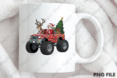 Christmas Santa Monster Truck Product Image 4