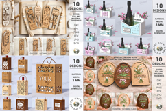 3D Mother's day Mega Bundle Laser cut. Grandma gift SVG Product Image 2