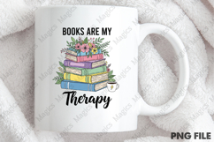 Book Are My Therapy Png Product Image 4