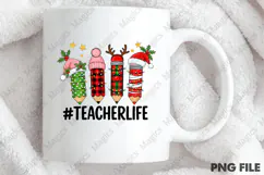 Christmas Png, Teacher Christmas PNG Product Image 4