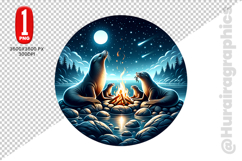 Cute Sealion Clipart - PNG File Product Image 2