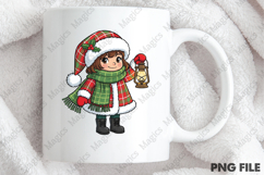 Christmas Gnome Sublimation Clipart PNG Product Image 4