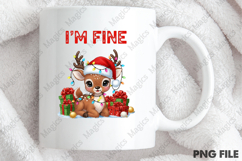Funny Christmas Png T-Shirt Design Product Image 4