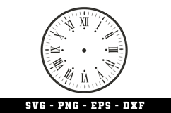 Clock SVG | SVG Cut files | Cricut Product Image 1