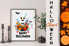 Halloween Ghosts Wildflower Art Product Image 4