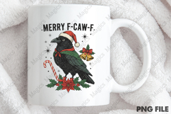 Christmas F-Caw-F PNG Product Image 4