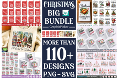 Christmas Mega SVG Bundle, Mega Christmas PNG Bundle, SVG Product Image 1