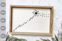 Be Yourself And Don't Apologize Svg /Funny Quote SVG Design Product Image 3