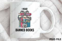 Banned Books PNG, Feminist Book Art PNG Product Image 4