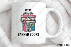 Banned Books PNG, Feminist Book Art PNG Product Image 4