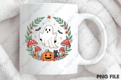 Cute Ghost Halloween PNG Product Image 4