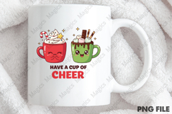 Retro Christmas PNG Cup of Cheer Product Image 4