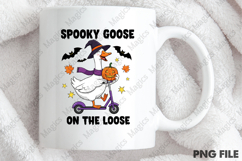 Retro Halloween PNG Goose Sublimation Product Image 4
