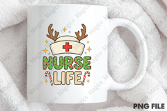 Christmas Nurse Life PNG Product Image 4
