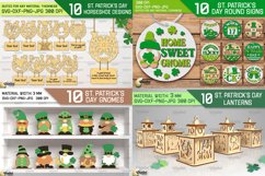 3D St. Patrick&#039;s day Mega bundle laser cut. St. Patty&#039;s SVG Product Image 2
