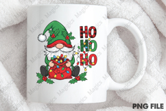 Ho Ho Ho Gnome PNG, Christmas PNG Product Image 4