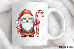 Christmas Candy Gnome PNG Sublimation Product Image 4