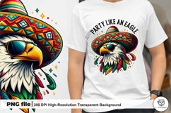 Eagle Cinco de Mayo Mexican Fiesta Clipart Bundle Product Image 4