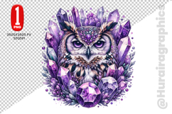 Cute Owl Clipart - PNG File Product Image 2
