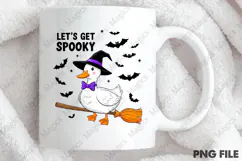 Retro PNG Halloween Goose Sublimation Product Image 4