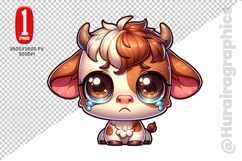 Cute Crocodile Clipart - PNG File Product Image 1