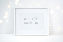 Bokeh Party Horizontal Picture Frame Styled Mockup Photo Product Image 3