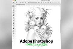 80 Procreate Tropical Girls Stamp Brushes Product Image 8