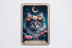 Cute Cats Tarot Card Sublimation Clipart Bundle Product Image 9