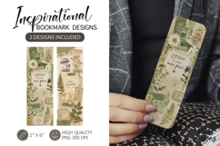 Vintage Botanical Bookmark Aesthetic herbarium collage Product Image 1