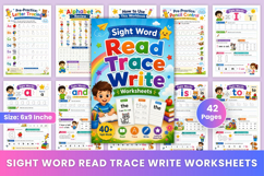 Sight Word Read, Trace &amp; Write Workbook Product Image 1