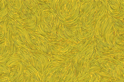 Yellow Abstract Flowing Line Pattern Background Design Product Image 1