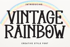 Vintage Rainbow Product Image 1