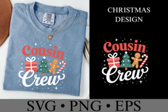 Cousin Crew Svg | Christmas svg | Shirt Svg Product Image 2