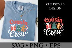 Cousin Crew Svg | Christmas svg | Shirt Svg Product Image 2