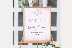 Baby Shower Welcome Template 28 Product Image 1