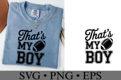 That's my boy Svg | Sport Svg | Shirt Svg Product Image 1