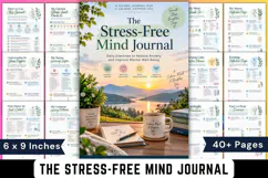 The Stress-Free Mind Journal Product Image 1