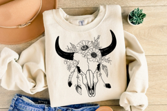 Cow Skull svg | Svg Cut Files | Shirt Svg Product Image 2