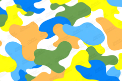 Colorful Abstract Blob Pattern Background Modern Design Product Image 1