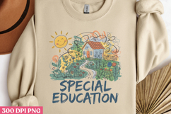 SPECIAL EDUCATION PNG, Teacher Sublimation Bundle PNG Product Image 2