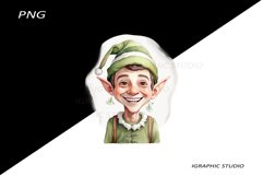 Christmas Clipart, Christmas Elf Clipart Product Image 1