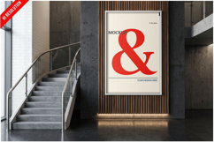 Poster Wood Slat Mockup Product Image 1
