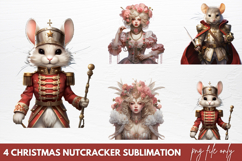 Christmas Nutcracker Sublimation PNG Product Image 1